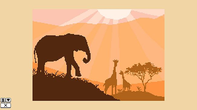 Coloring Pixels - Safari Pack