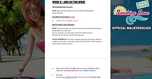 Sunshine Love CH3 Walkthrough