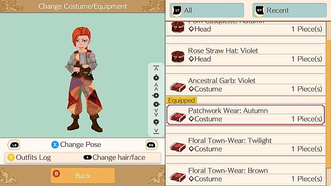 Autumn Colors Set - WorldNeverland - Daily Life in the Elnea Kingdom - Another Life Adventure