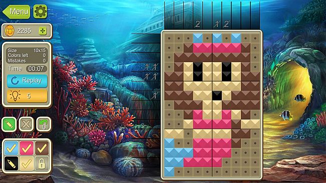 Simple Mosaics - Nonogram Puzzles