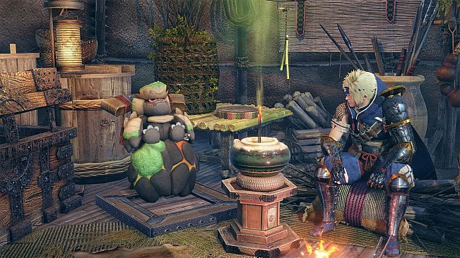 Monster Hunter Rise - "Stuffed Garangolm" Hunter layered weapon (Charge Blade)