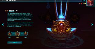 Awesomenauts Droppod - Blue Medusa