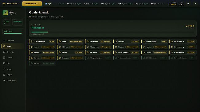 Old Money – Build Your Dynasty