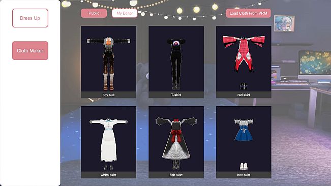 VRoid Clothing Maker