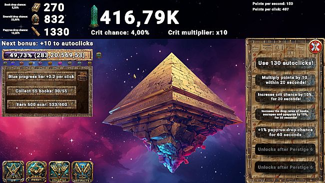 Pyramid Clicker