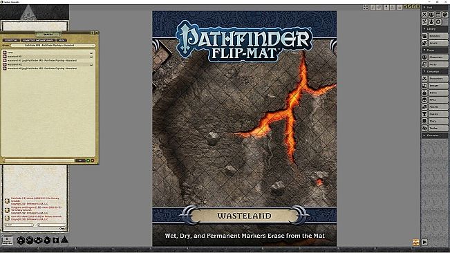Fantasy Grounds - Pathfinder RPG - Pathfinder Flip-Map - Wasteland
