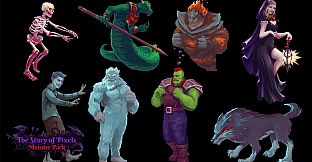 Visual Novel Maker - The Story of Pixels - Monster Pack