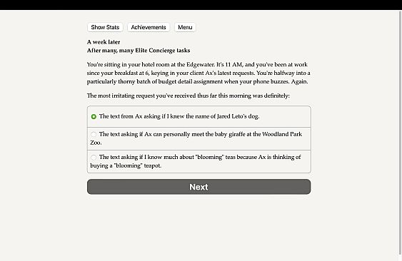Elite Status: Platinum Concierge