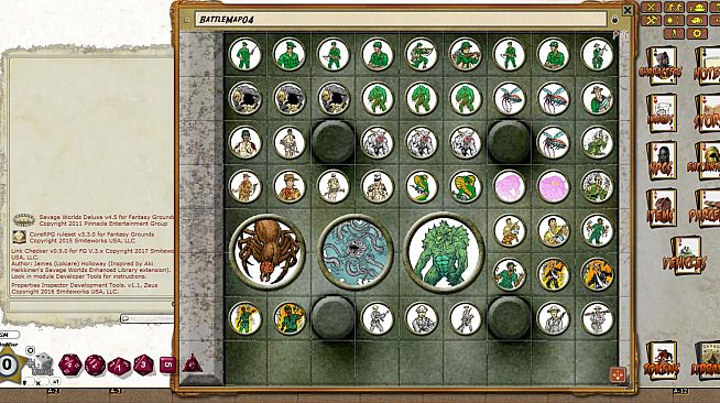 Fantasy Grounds - Tour of Darkness Online Gaming (Token Pack)