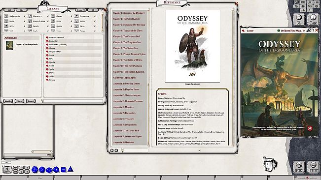 Fantasy Grounds - Odyssey of the Dragon Lords (5E)