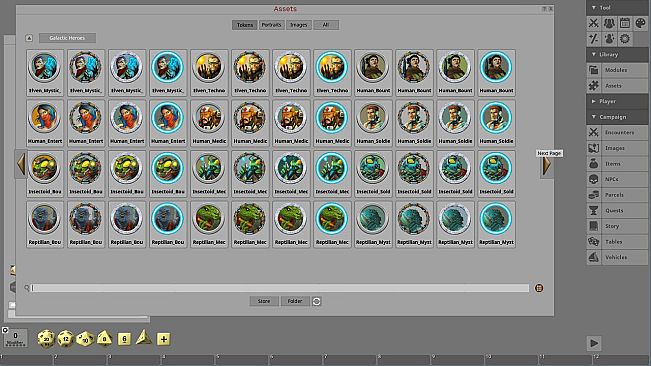 Fantasy Grounds - Galactic Heroes