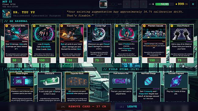 CyberDeck: The Cyberpunk Roguelike Deckbuilder