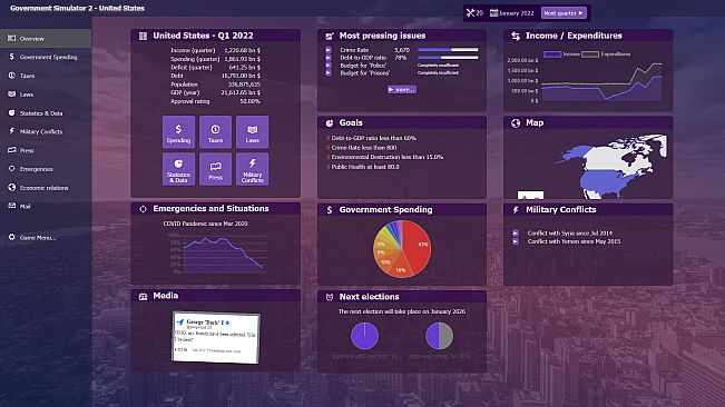 Government Simulator 2