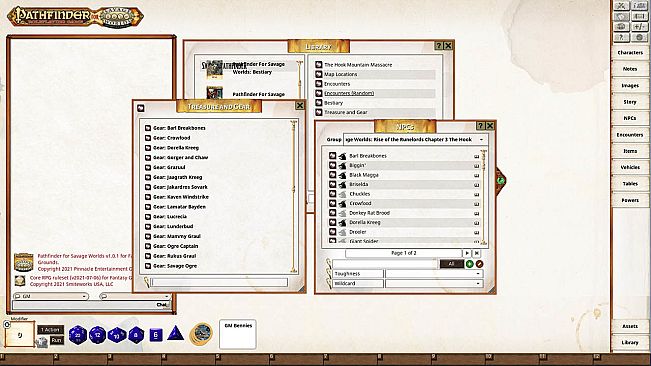 Fantasy Grounds - Pathfinder(R) for Savage Worlds: Rise of the Runelords! Book 3 - The Hook Mountain Massacre