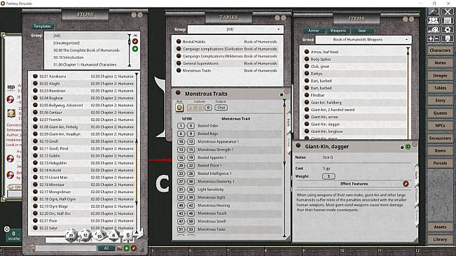 Fantasy Grounds - D&D Classics - PHBR10 The Complete Book of Humanoids (2E)