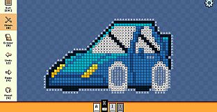 Pixel Cross Stitch - Tiny Vehicles Pack 2