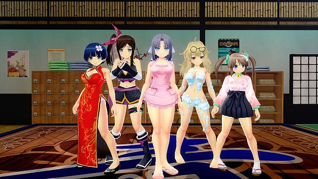 SENRAN KAGURA Peach Beach Splash - Mega Outfit Pack 1
