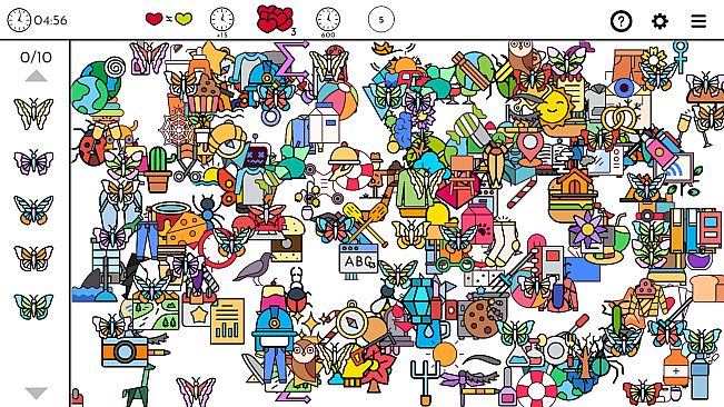 Infinite Seek and Find