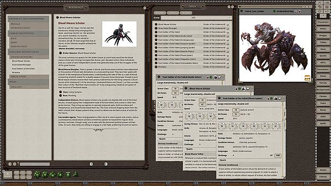 Fantasy Grounds - Drider of the Underworld