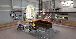 Home Designer Makeover Blast - Jason's Industrial Loft