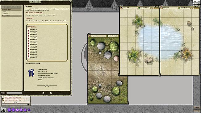 Fantasy Grounds - Pathfinder RPG - GameMastery Map Pack: Campsites