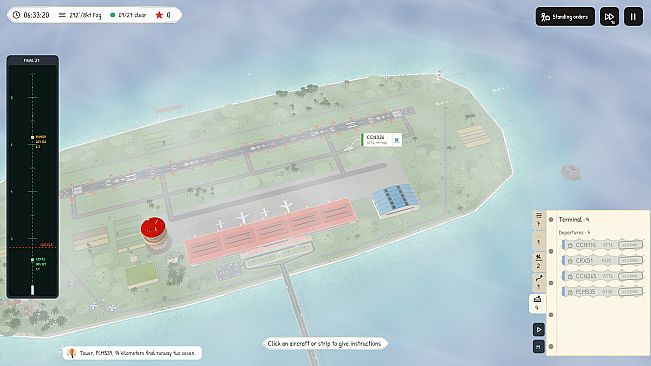 Airport Land: Air Traffic Control