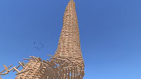 Realistic Tower Destruction