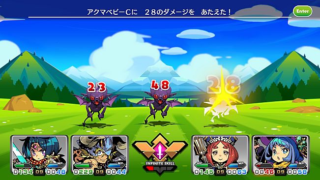 モンカルファンタ ～勇者と水晶の少女～ DLC 「歌え！ モンカルバトル ～電子ボーカルVer～」