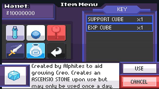 EvoCreo - Support Items