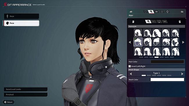 Daemon X Machina: Titanic Scion - Hairstyle Set 1