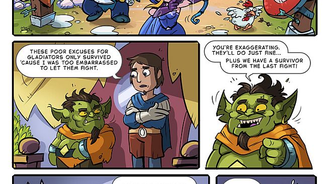 Gladiator Guild Manager – The Price of Glory (Comic Book)