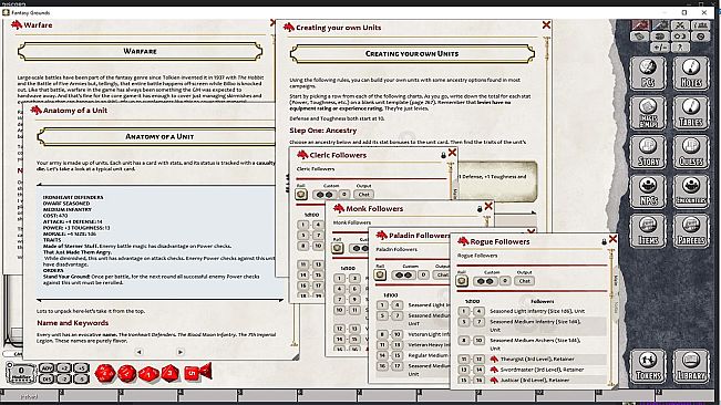 Fantasy Grounds - Strongholds & Followers (5E)