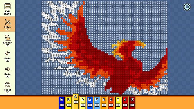 Pixel Cross Stitch - Mythical Monsters Pack 2