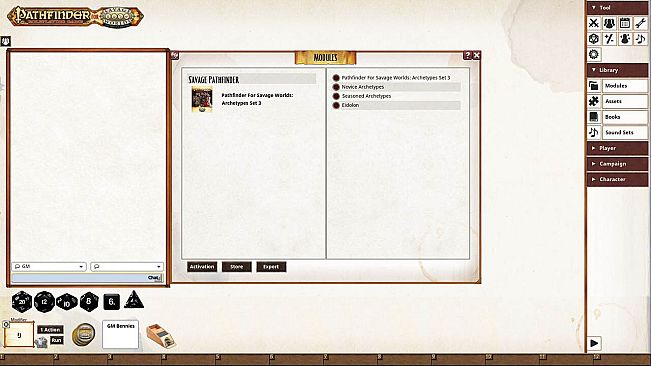 Fantasy Grounds - Pathfinder(R) for Savage Worlds: Archetype Set 3