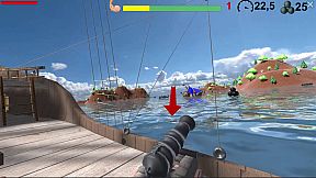 Pirates. Naval battle