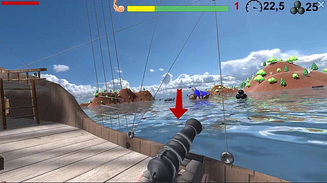 Pirates. Naval battle