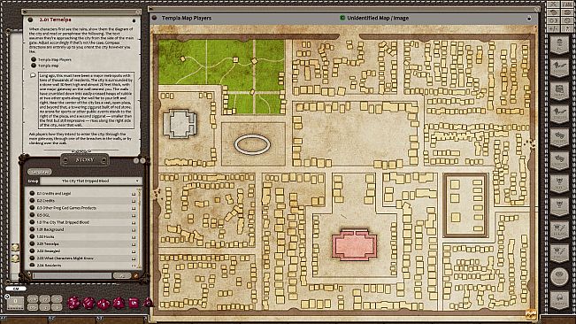 Fantasy Grounds - The City That Dripped Blood (5E)