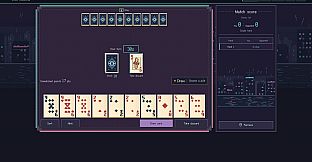 Gin Rummy: Pixel Cardroom