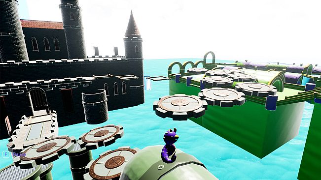 Worm In Rotating Land