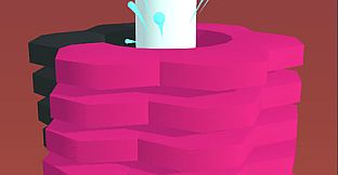 Ball Way Crush Color Tower 3d