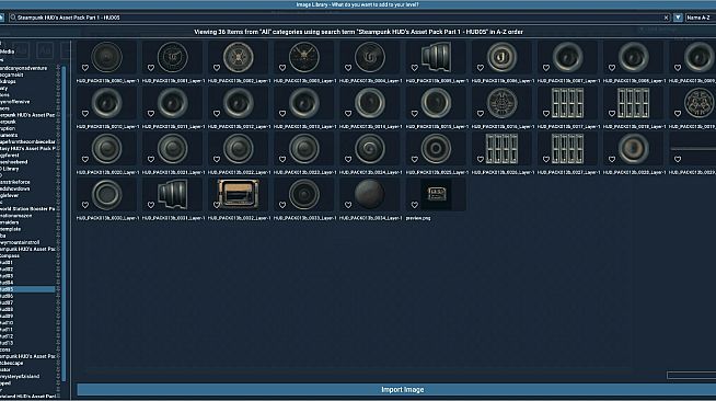 GameGuru MAX Steampunk Asset Pack - HUD's