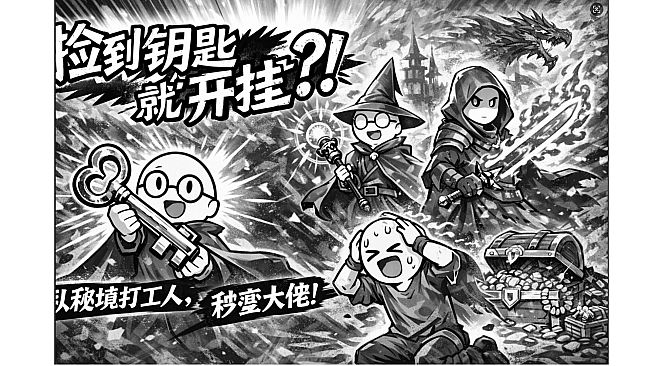 卧槽，我只是捡了个钥匙，竟......