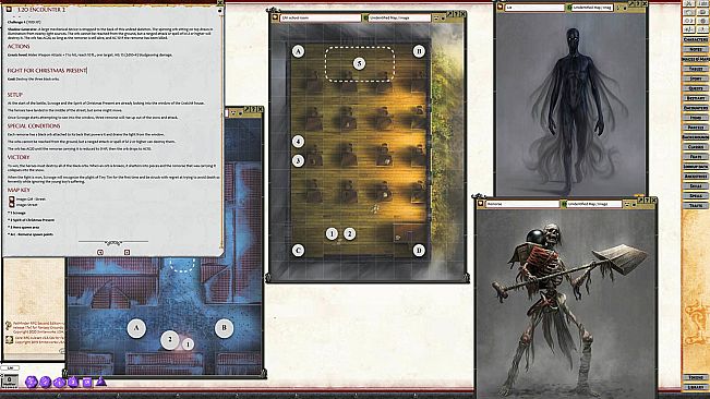 Fantasy Grounds - A Christmas Carol Adventure & Maps