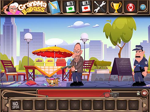 GrandMa Badass - a crazy point and click adventure