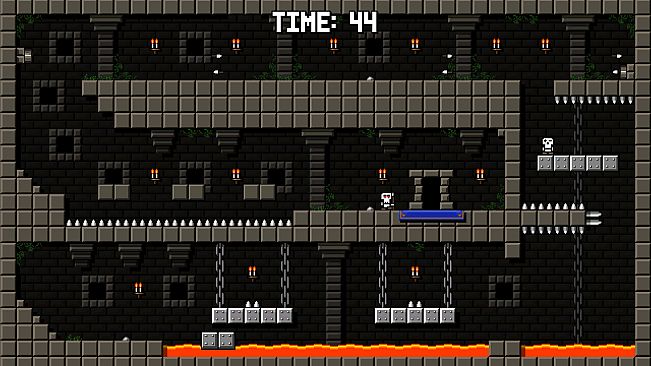 Castle Of Pixel Skulls