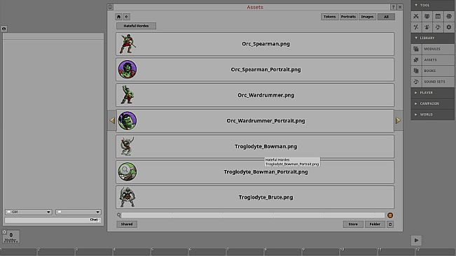 Fantasy Grounds - Portal Packs - Encounter Essentials - Hateful Hordes