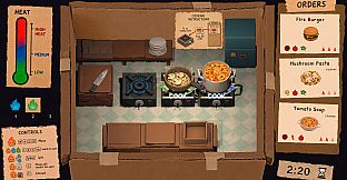 Flame, Cats & Kitchen