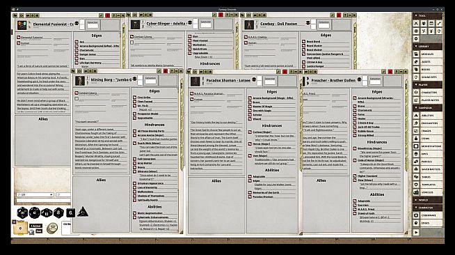 Fantasy Grounds - Rifts for Savage Worlds Adventure Edition: Archetype Set 4
