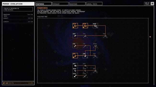 STARPHAGE: Galactic Plague Simulator