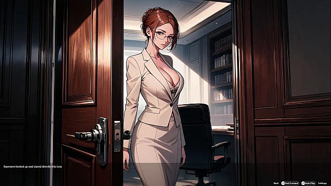 Cold female CEO offers her full loyalty